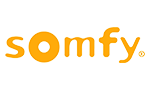 Logo Somfy – Motorisations pour volets, rideaux et stores